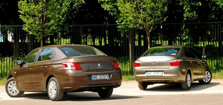 Подержанные Citroën C-Elysee и Peugeot 301